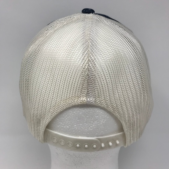 Barlow Agency Inc. Vintage Denim Blue & White Hat - Picture 2 of 8